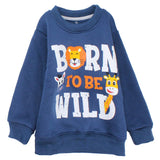 Born Wild Long-Sleeved Fleeced Pajama - Ourkids - JOKY