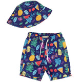 Boy's Swimsuit + Bucket Hat - Ourkids - Okapi