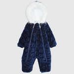 Boys' Fleeced Hooded Overall - Ourkids - Bumber