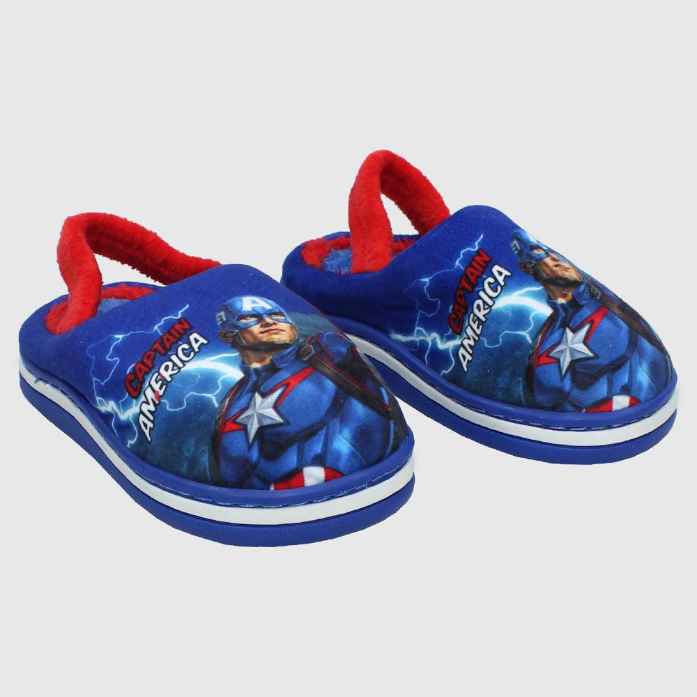 Boys' Soft Slippers (Captain America) - Ourkids - Jespring