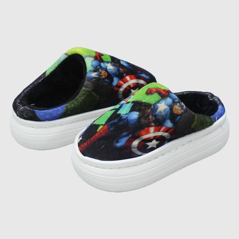 Boys' Soft Slippers (Captain America) - Ourkids - Konooz