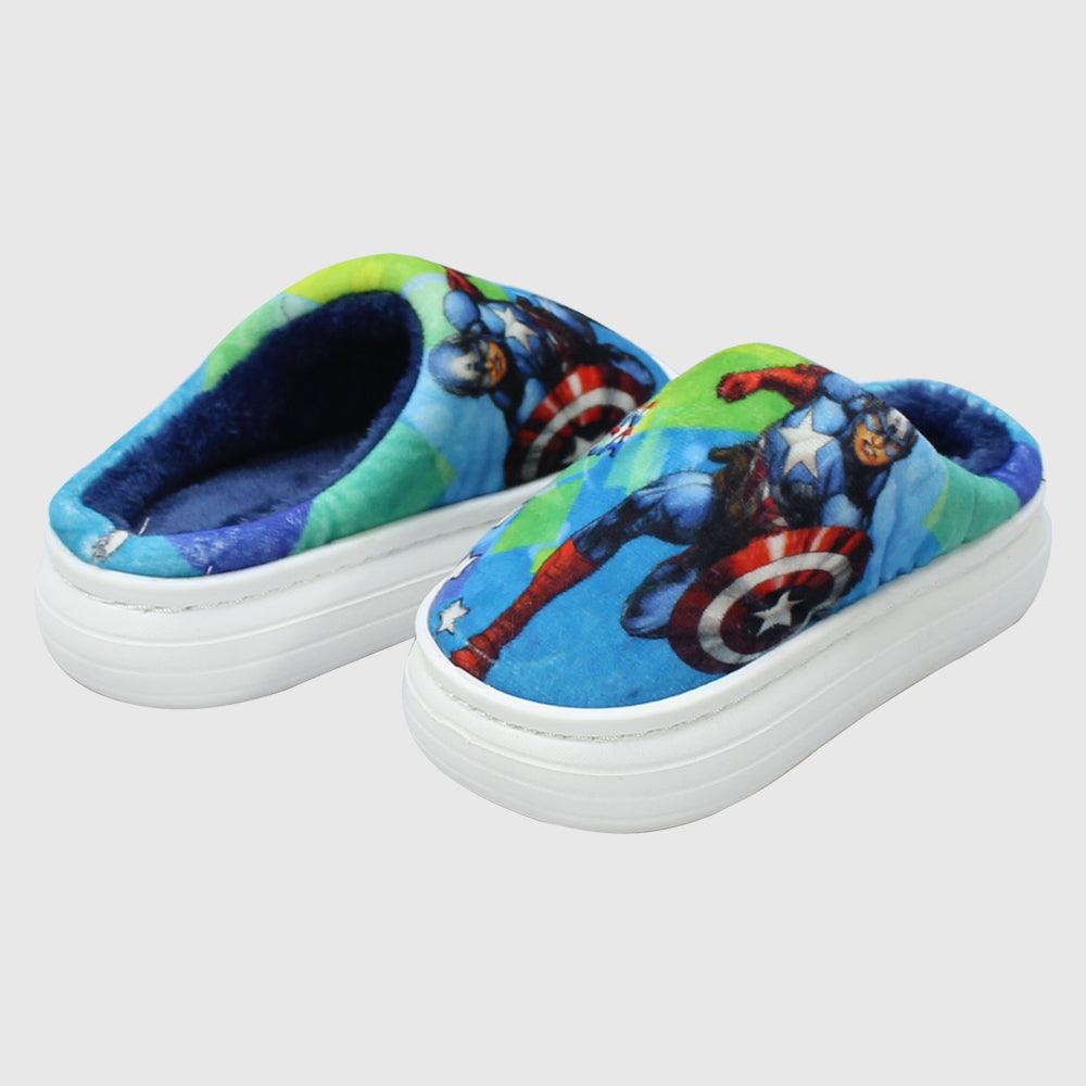 Boys' Soft Slippers (Captain America) - Ourkids - Konooz