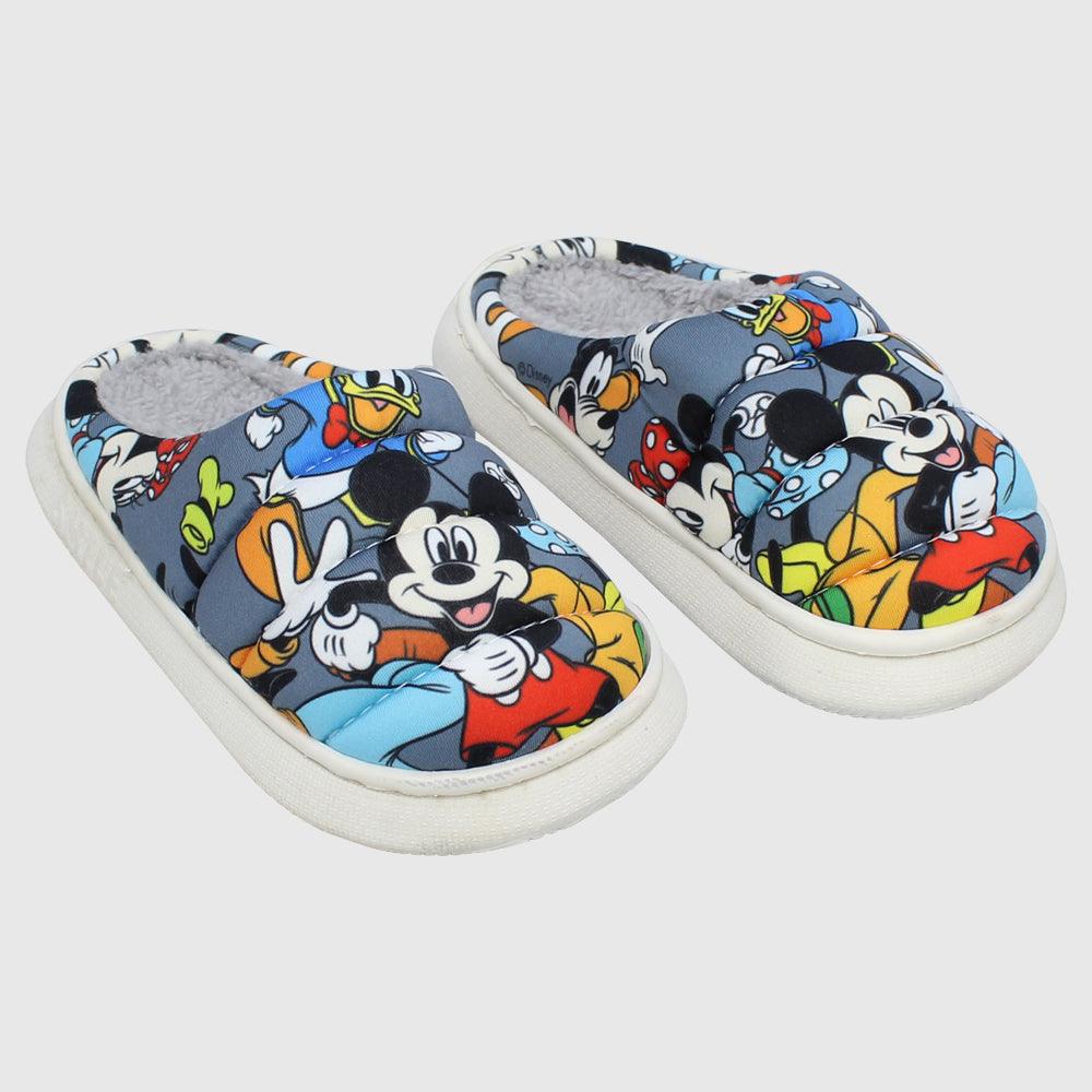 Boys' Soft Slippers (Mickey Mouse) - Ourkids - Jespring