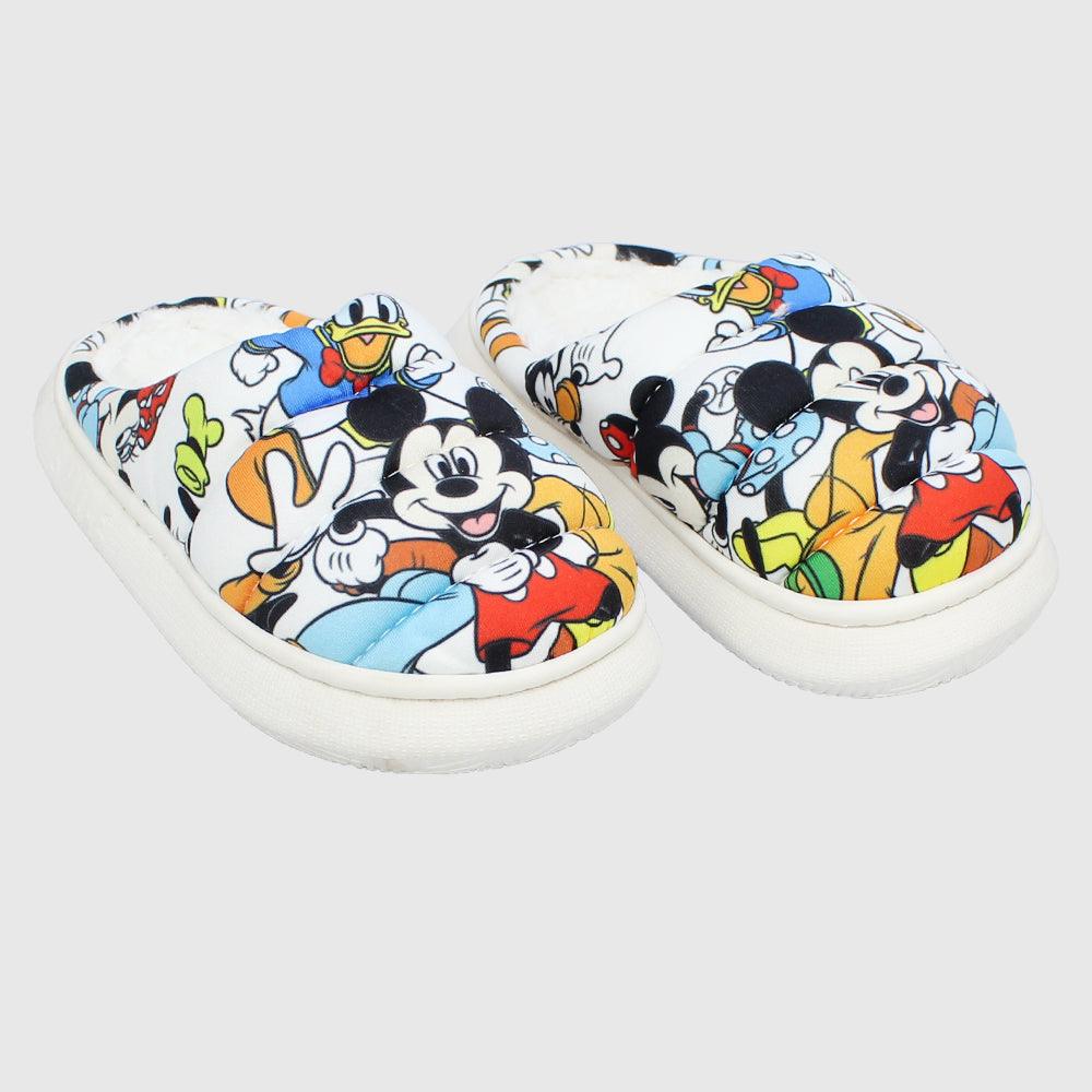 Boys' Soft Slippers (Mickey Mouse) - Ourkids - Jespring