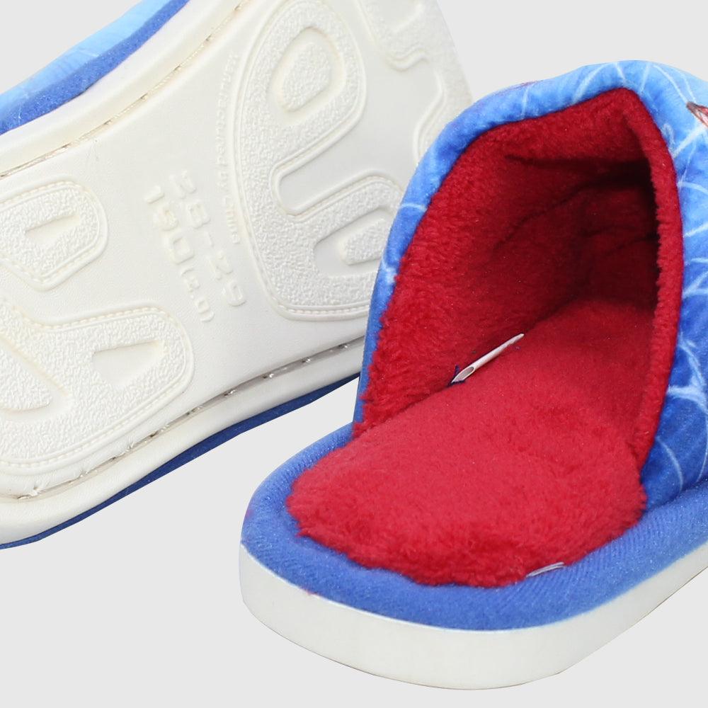 Boys' Soft Slippers (Spiderman) - Ourkids - Jespring