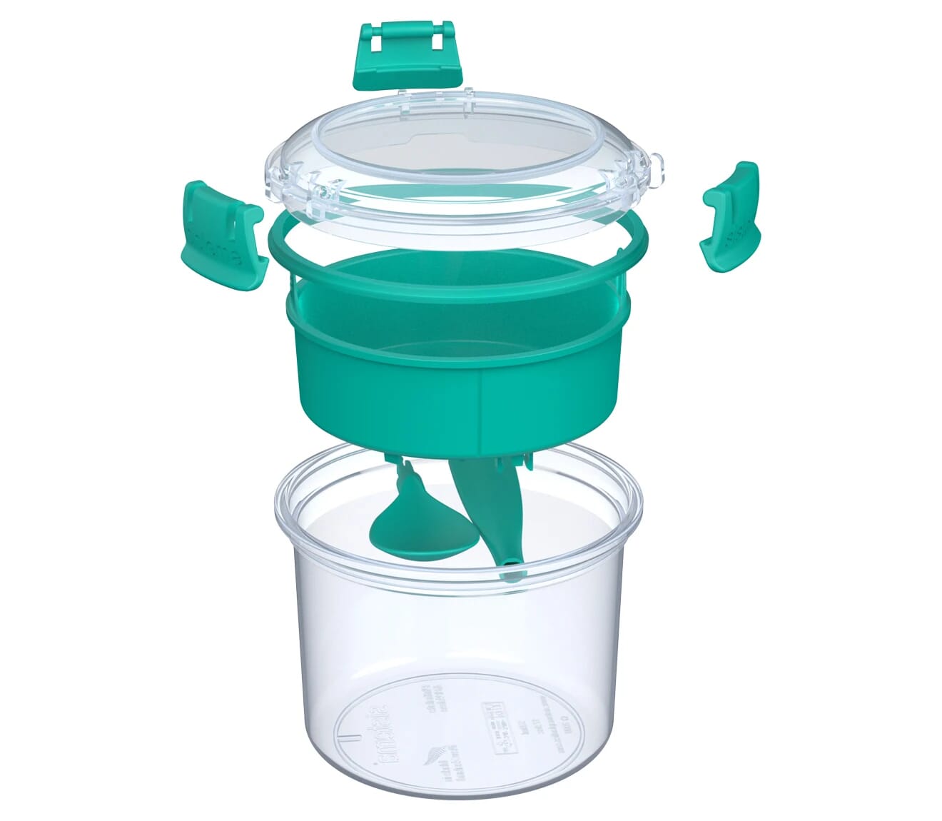 Sistema Breakfast TO GO – BPA Free Plastic Minty Teal 530ml