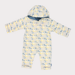 Building Equipment Long-Sleeved Hooded Footless Onesie - Ourkids - Junior