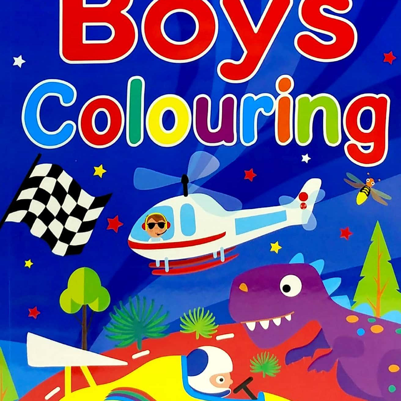 Bumper Boys Coloring - Ourkids - OKO