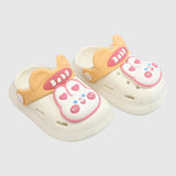 Bunny Head Baby Girls' Clogs Slippers - Ourkids - Cherries