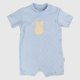 Bunny Head Short-Sleeved Romper - Ourkids - Bumber