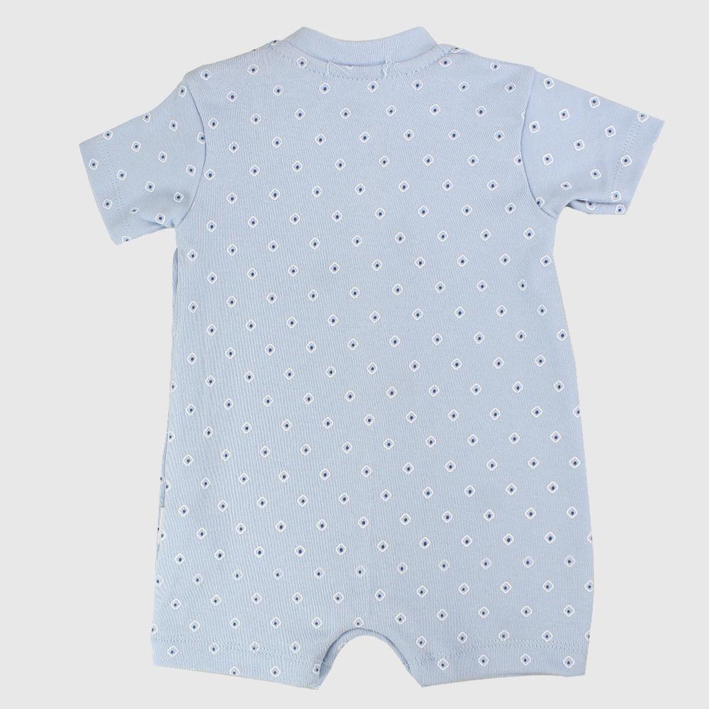 Bunny Head Short-Sleeved Romper - Ourkids - Bumber