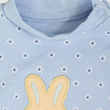 Bunny Head Short-Sleeved Romper - Ourkids - Bumber