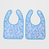 Bunny Heads Bib (Pack Of 2) - Ourkids - Bella Bambino