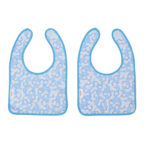 Bunny Heads Bib (Pack Of 2)