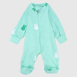 Bunny Heads Long-Sleeved Baby Footie - Ourkids - JOKY