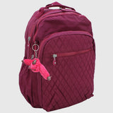 Burgundy 18 Inches Backpack - Ourkids - Migo