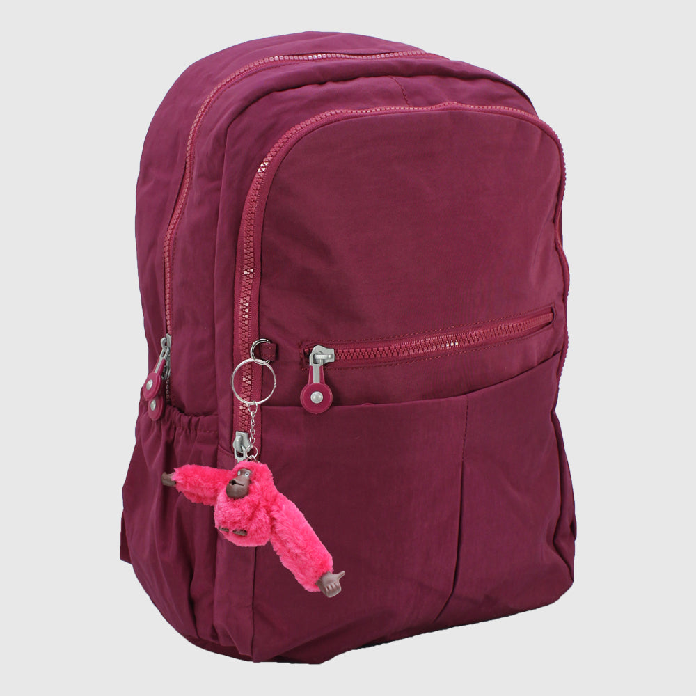 Burgundy 18 Inches Backpack - Ourkids - Migo