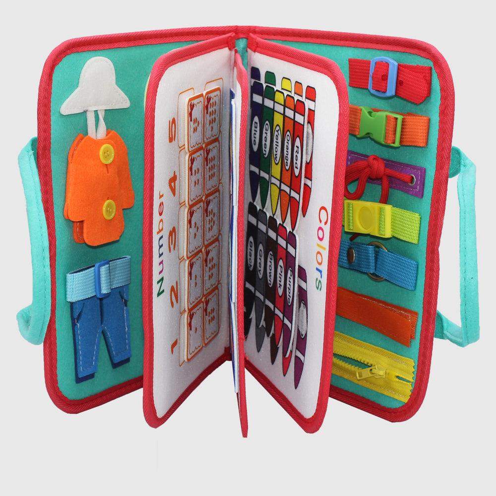 Busy Board Airplane Travel Essentials for Toddlers Educational Toys - Ourkids - OKO