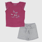 Butterflies 2-Piece Outfit Set - Ourkids - Sharo