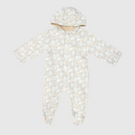 Butterflies Long-Sleeved Baby Footie - Ourkids - Junior