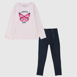 Butterfly 2-Piece Outfit Set - Ourkids - Sharo