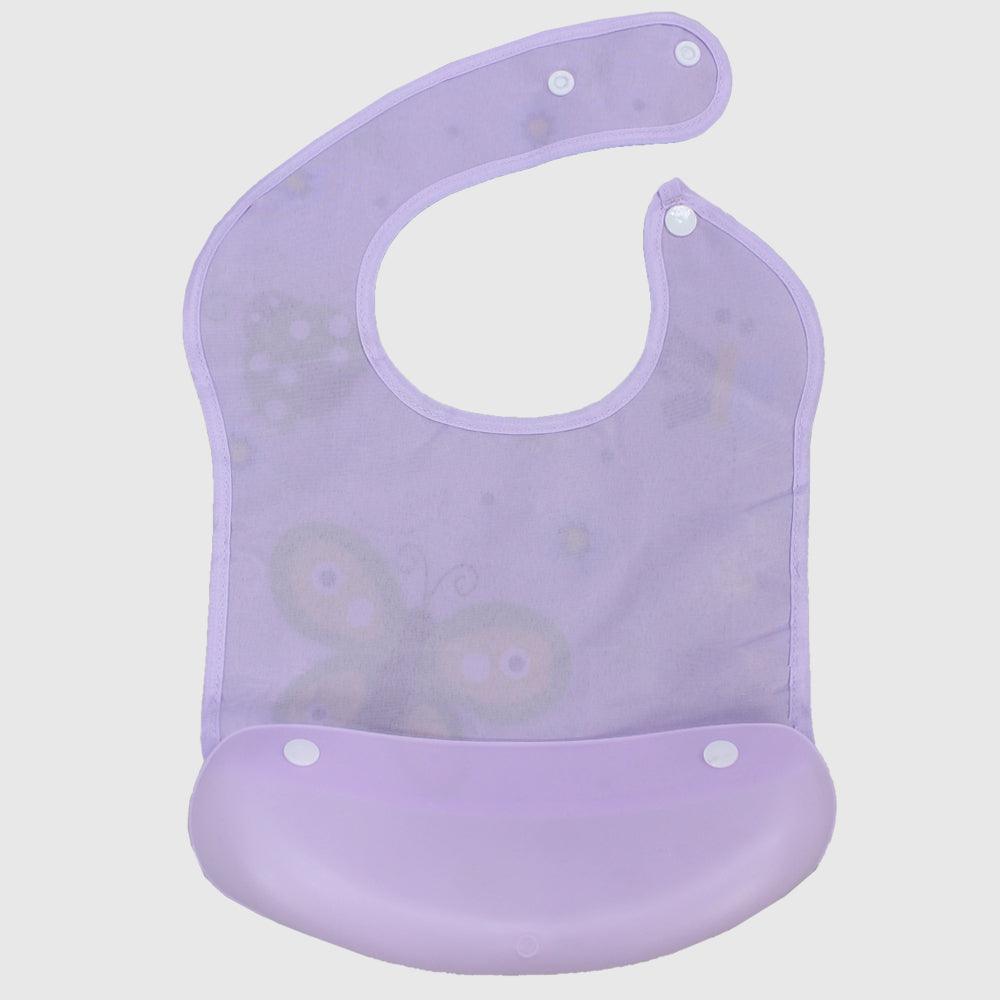 Butterfly Bib With Silicone Pocket - Ourkids - Bella Bambino