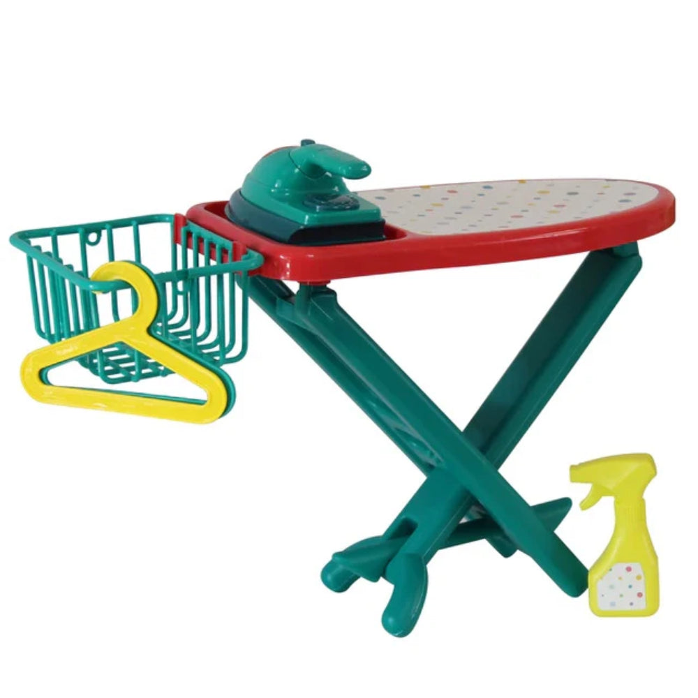 Ironing Board Table & Iron (Light & Sound) – 6 Pcs - Toys - OKO