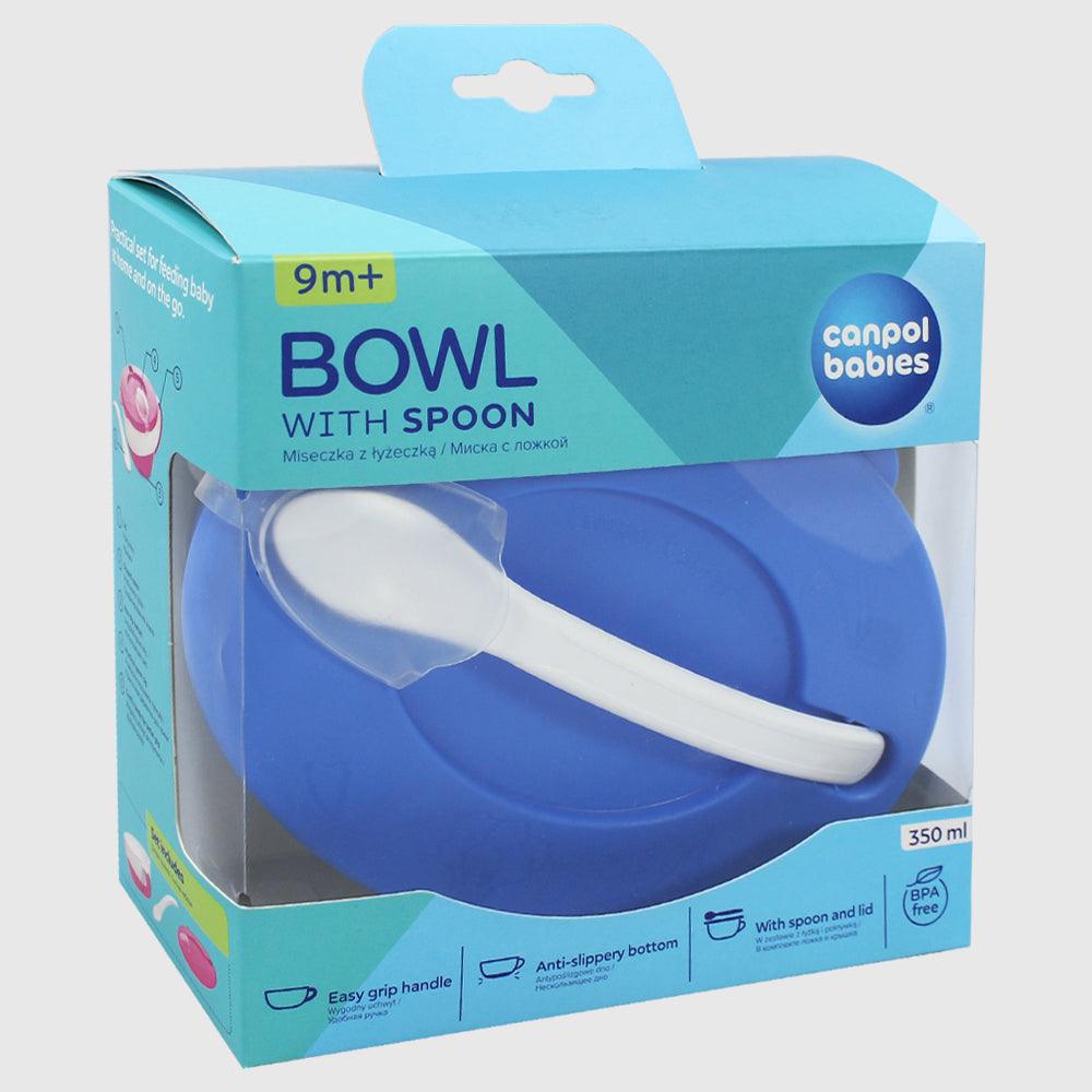 Canpol Babies Bowl with Spoon (+9M) - Ourkids - Canpol Babies