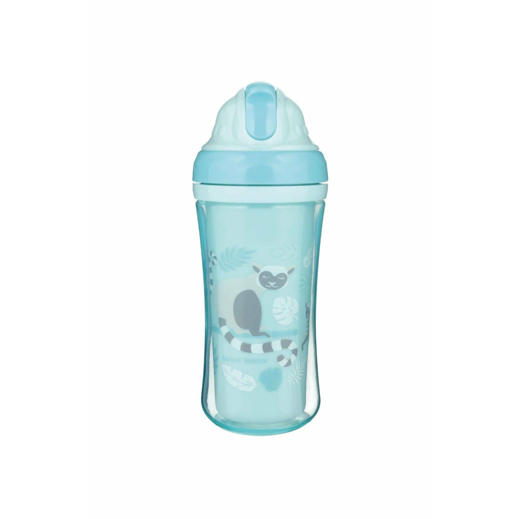 Canpol Babies Children Drinking Cup With Soft Straw / Double Wall / 260 ml (+12) - Ourkids - Canpol Babies