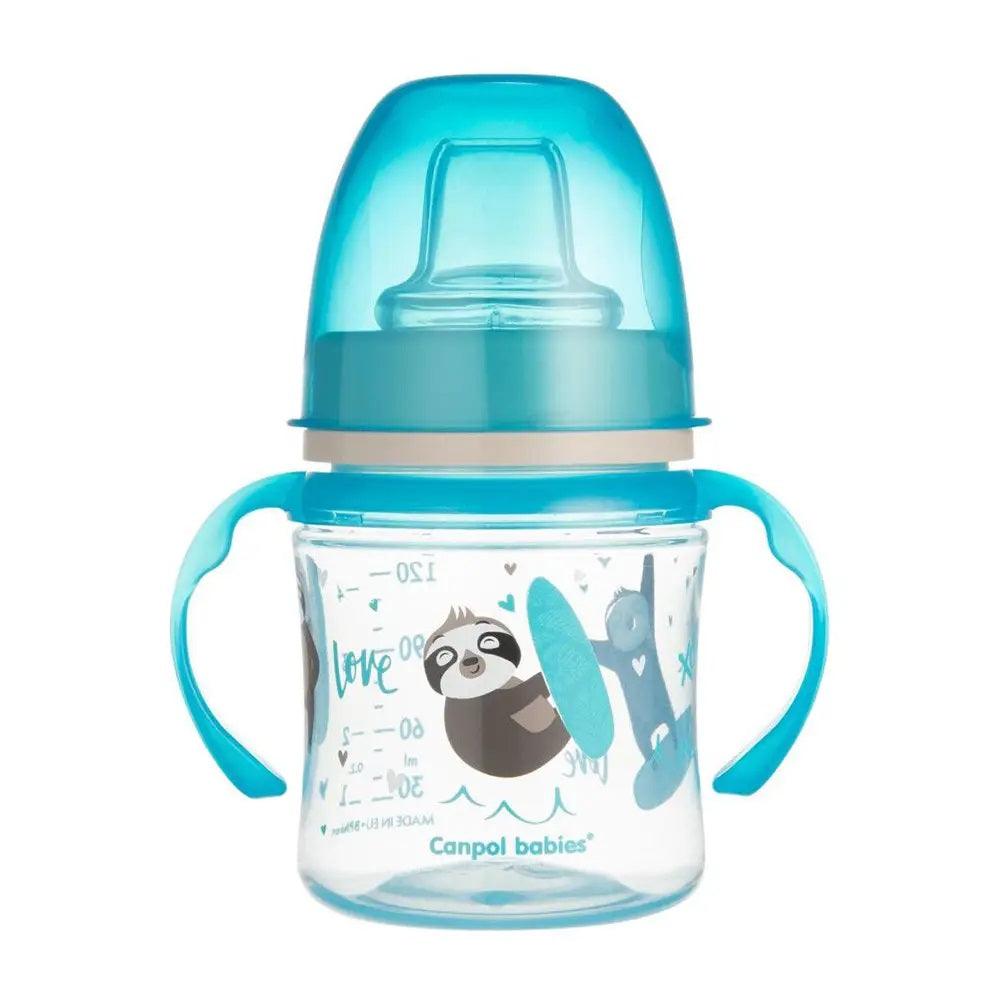 Canpol Babies Cup With Hands /+6months / 120ml / Blue - Ourkids - Canpol Babies