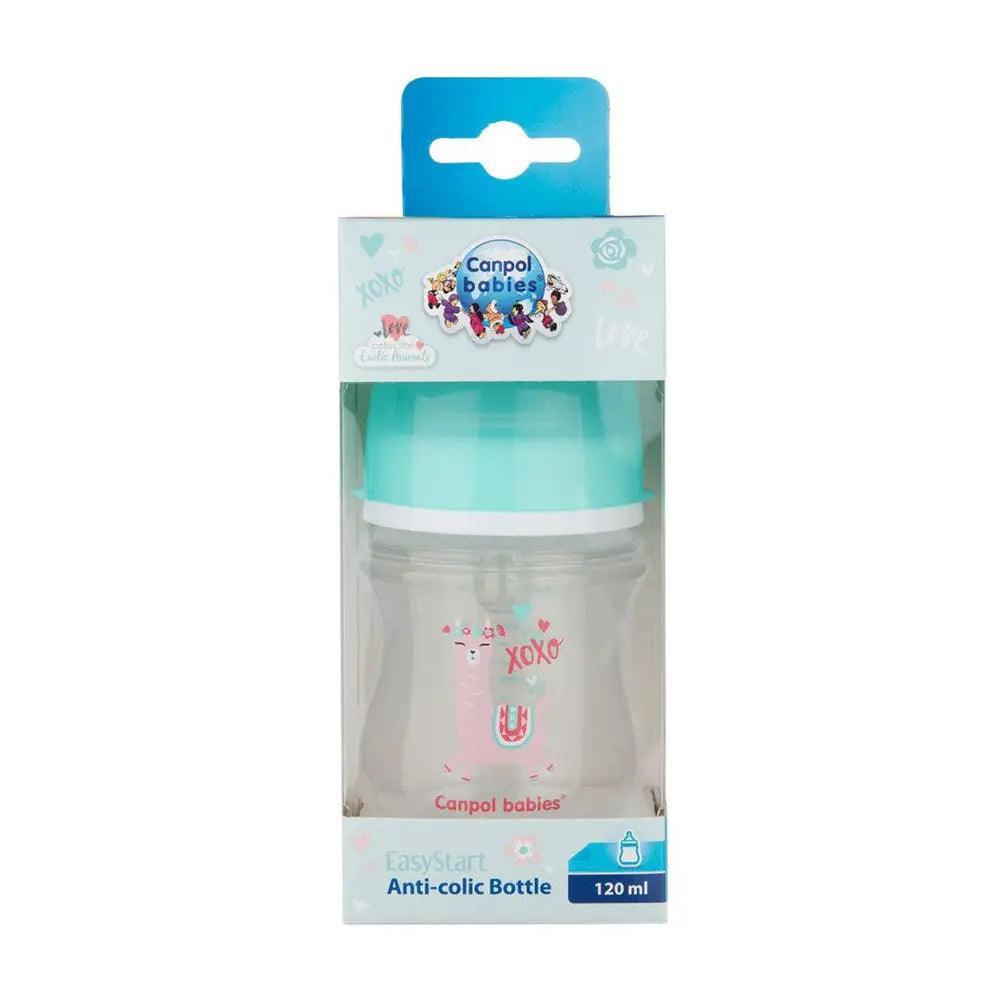 Canpol Babies EasyStart Anti-Colic Bottle With Wide Opening 120 ml - Ourkids - Canpol Babies