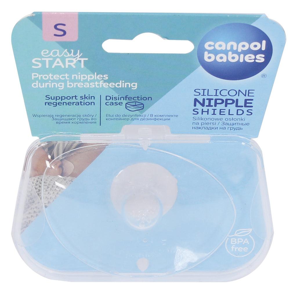 Canpol Babies EasyStart Silicone Nipple Shields Size S 2 Pcs - Ourkids - Canpol Babies