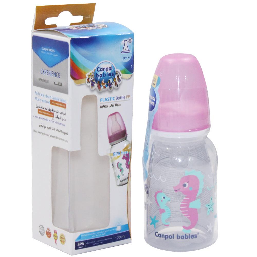 Canpol babies Plastic Bottle PP - 120ml - 0+m - Ourkids - Canpol Babies