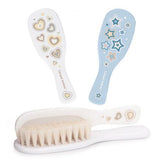 Canpol Babies Soft Bristle Baby Brush With A Comb – Baby Blue - Ourkids - Munchkin