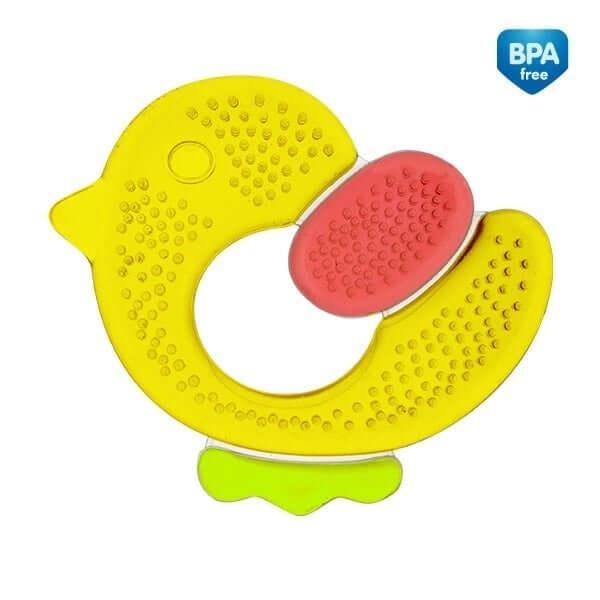 Canpol Babies Teething Pacifier – Chicken Shape (+0m) - Ourkids - Canpol Babies