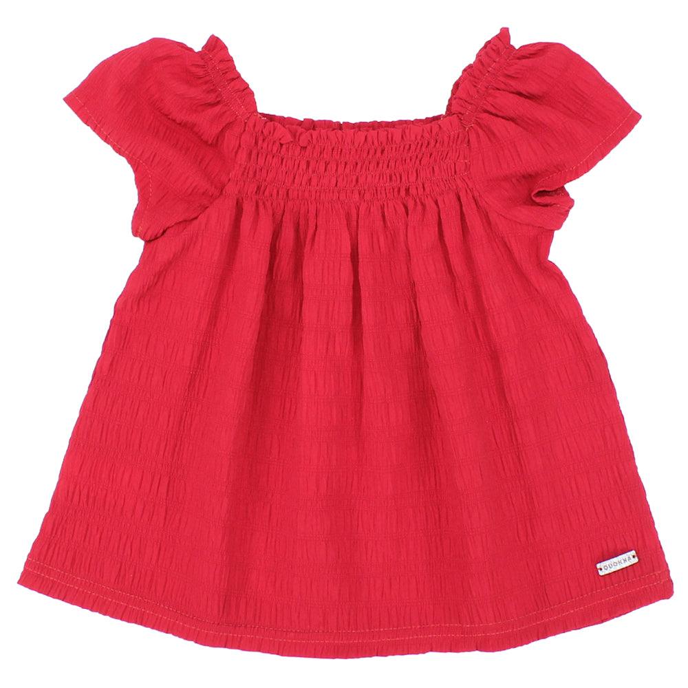 Cap-Sleeved Blouse - Ourkids - Quokka