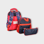 Captain America 15 Inches School Set - Ourkids - Golden Bag