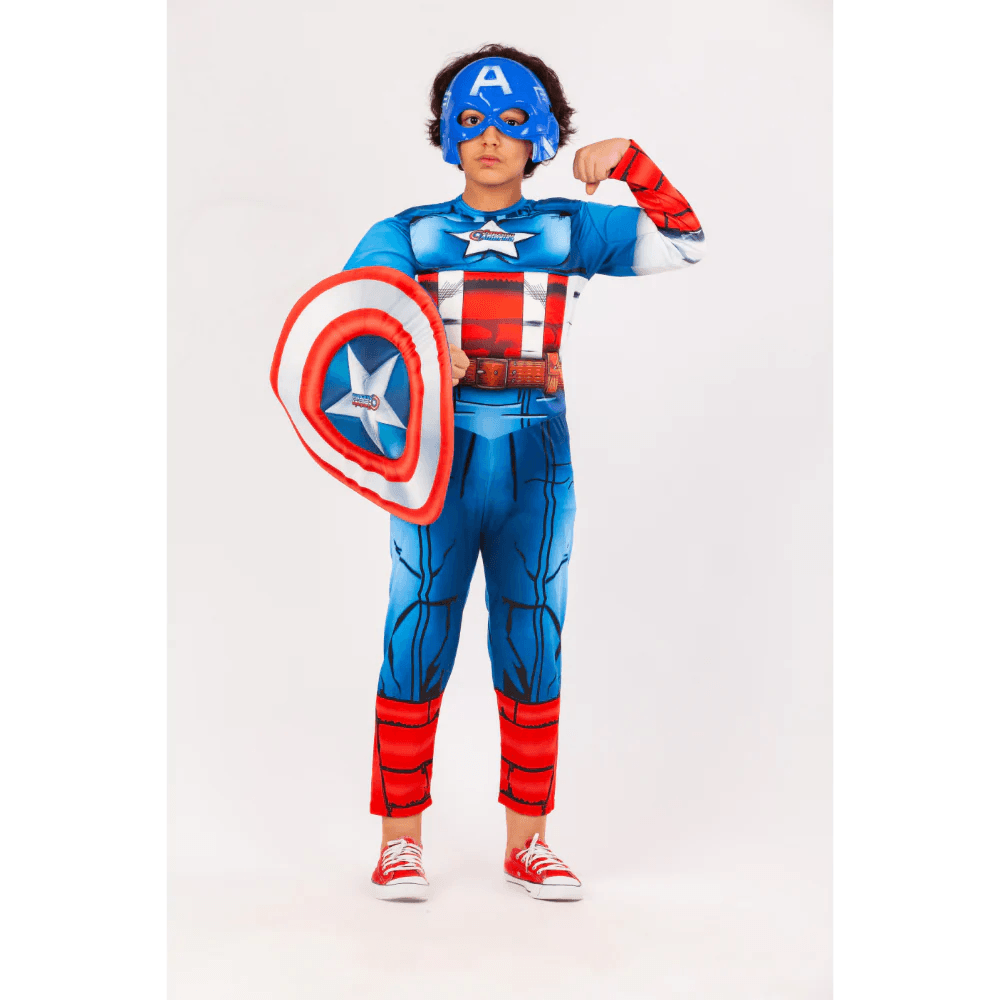 Captain America 3D Costume - Ourkids - M&A