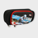 Captain America Black Pencil Case - Ourkids - TWK