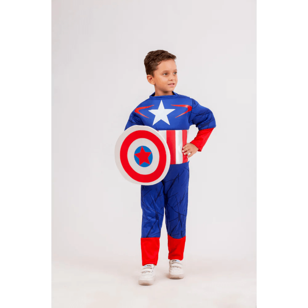 Captain America Costume - Ourkids - M&A