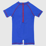 Captain America Short-Sleeved Overall Swim Suit - Ourkids - I.Wear