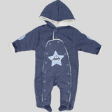 Car In A Star Long-Sleeved Baby Footie - Ourkids - Al Sayad