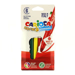 Carioca Markers With Maxi Tip, 6 pcs - Ourkids - Carioca