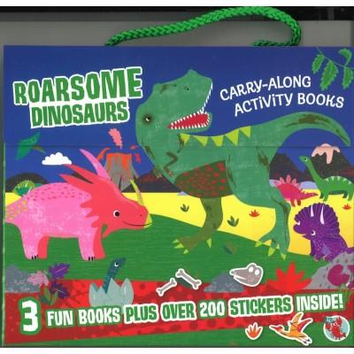 Carry Along Activity Books: Roardsome Dinosaurs - Ourkids - OKO