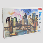 Cats in New York Puzzle - 1000 Pcs - Ourkids - Trefl