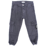 Charcoal Cargo Pants - Ourkids - Playmore