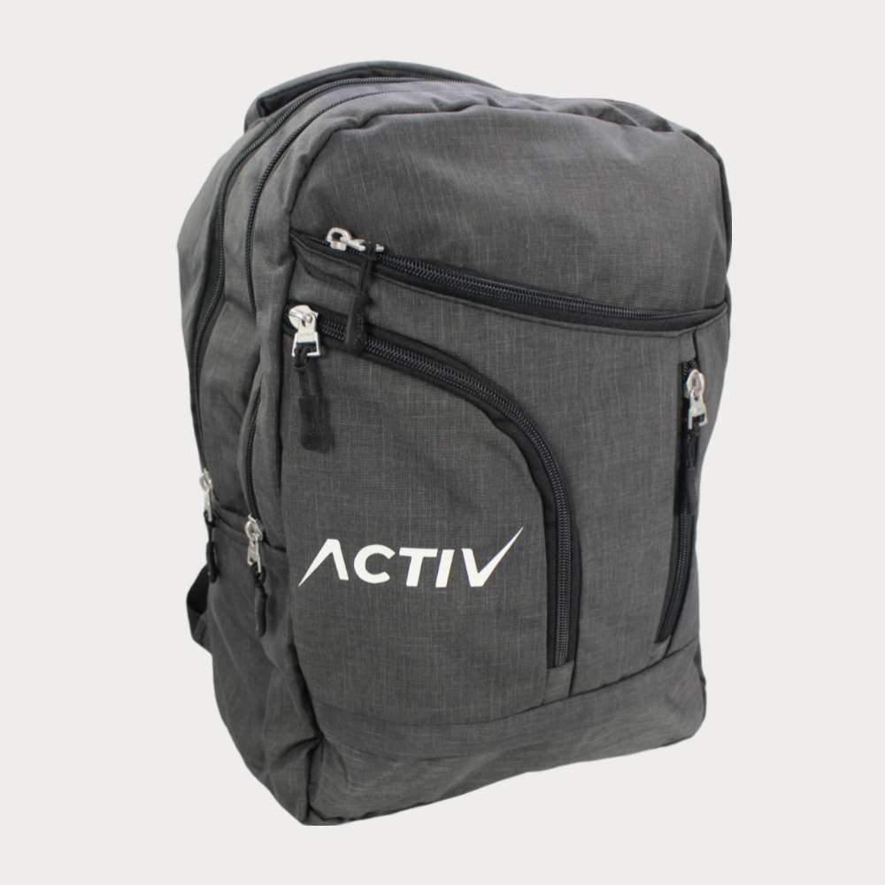 Charcoal Laptop Backpack - Ourkids - Activ