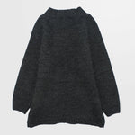 Charcoal Long-Sleeved Knit Cardigan - Ourkids - Playmore