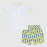 Checkered 2-Piece Outfit Set - Ourkids - Pompelo