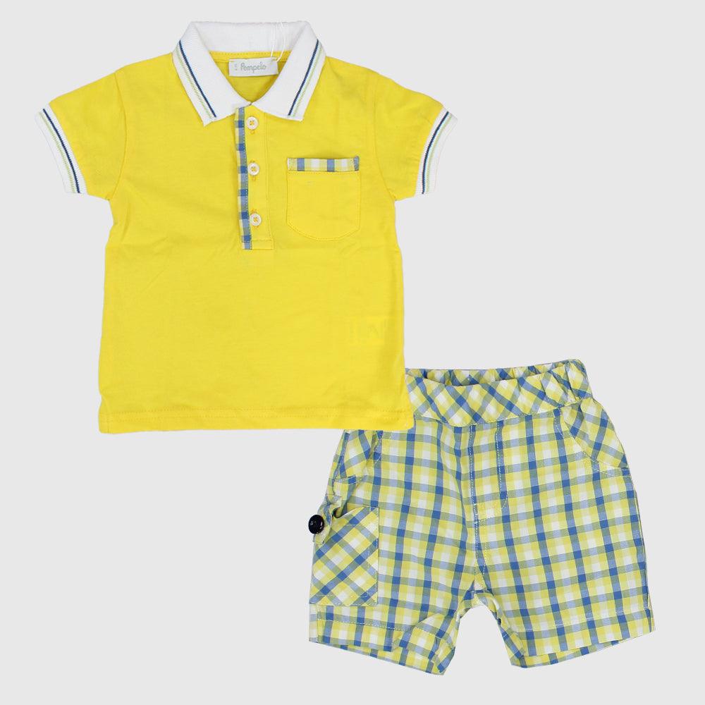 Checkered 2-Piece Outfit Set - Ourkids - Pompelo